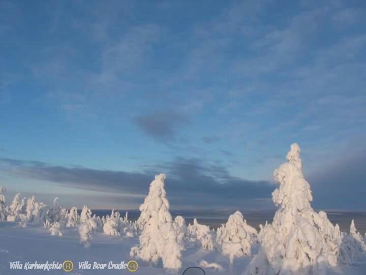 Villa Karhunkehto Luosto Buitenkant foto
