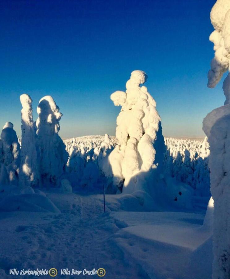 Villa Karhunkehto Luosto Buitenkant foto